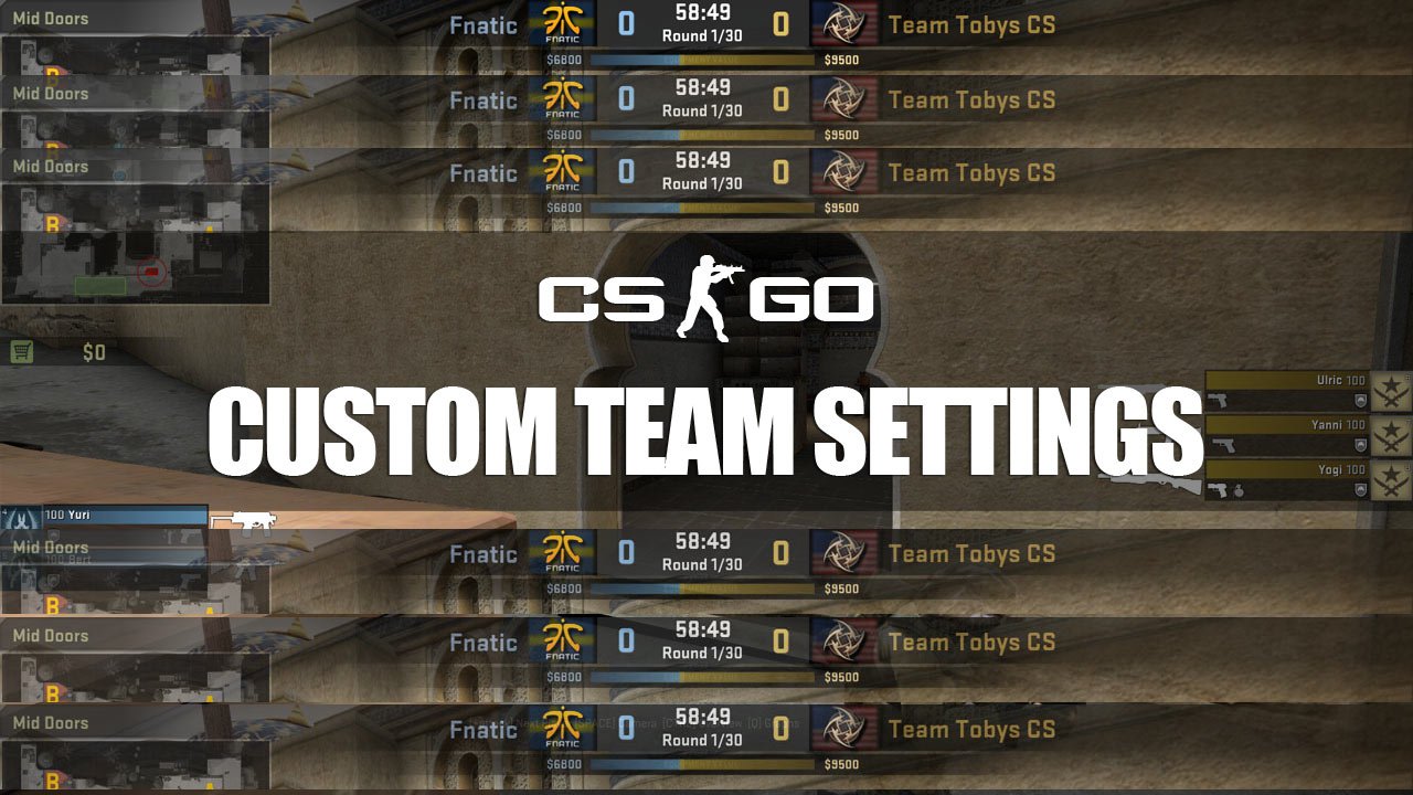 1280x720 How To Setup Team Logos, Names, Flags Stats In Csgo
