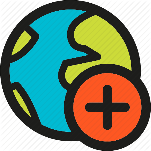 512x510 Add, Country, Earth, Global, Globe, Plus, World Icon