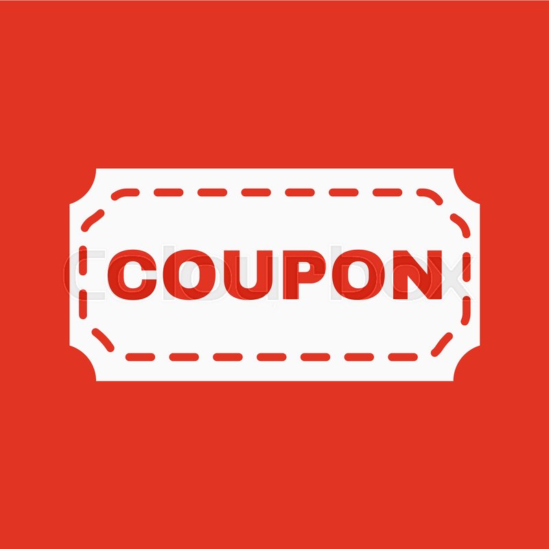 800x800 The Coupon Icon Discount And Gift, Stock Vector Colourbox