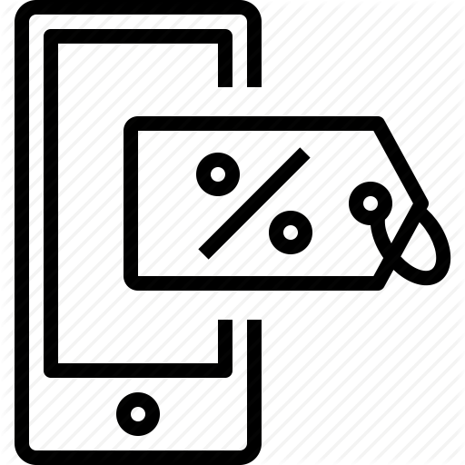 512x512 Commerce, Coupon, Discount, Mobile, Online, Voucher Icon