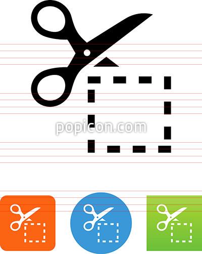 400x502 Scissors With Coupon Icon