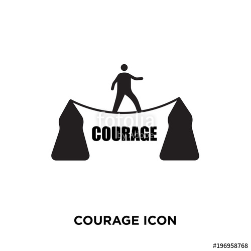 500x500 Courage Icon Stock Image And Royalty Free Vector On Fotolia
