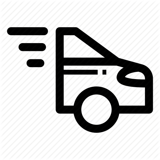 512x512 Business, Courier, Delivery, Fast, Send, Transportation, Travel Icon