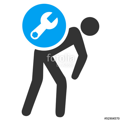 500x500 Service Courier Icon Stock Image And Royalty Free Vector