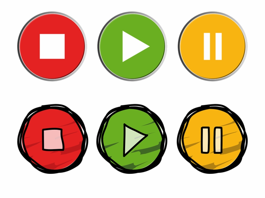 920x688 Button Recording Colorful Round Green Course Icon