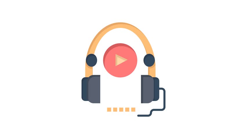 852x480 Language, Course, Language Line Icon Stock Footage Video