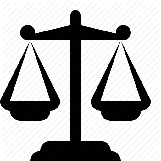 512x512 Court, Justice, Law, Scale Icon