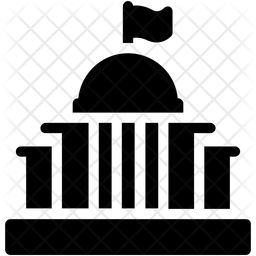 256x256 High Court Icon Of Glyph Style