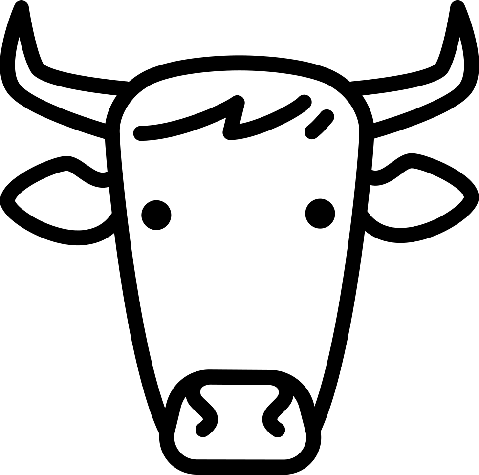 980x972 Cow Head Png Icon Free Download