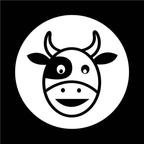 490x490 Cow Head Icon