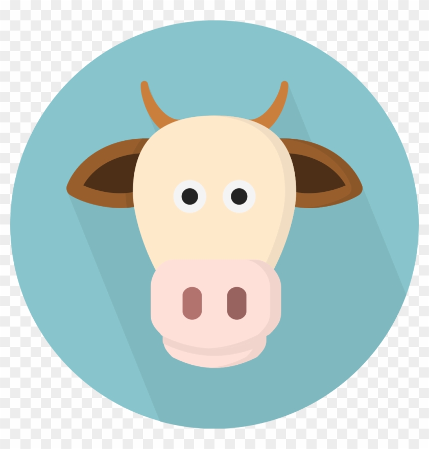 840x880 Cow Icon Png