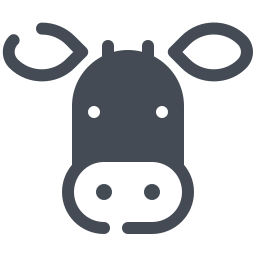 256x256 Cow Icons