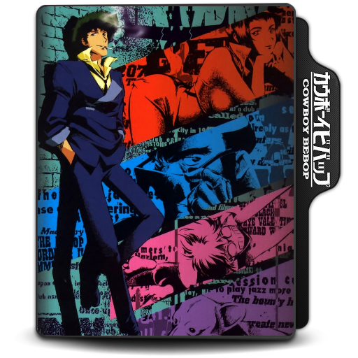 512x512 Cowboy Bebop Folder Icon Ver