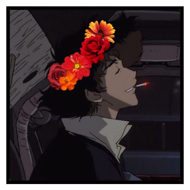 640x638 Cowboy Bebop Icon Spike Spiegel Polyvore Cowboy Bebop, Cowboy