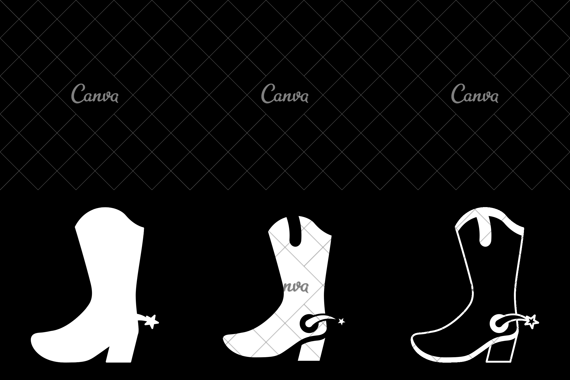 2400x1600 Cowboy Boot Icon