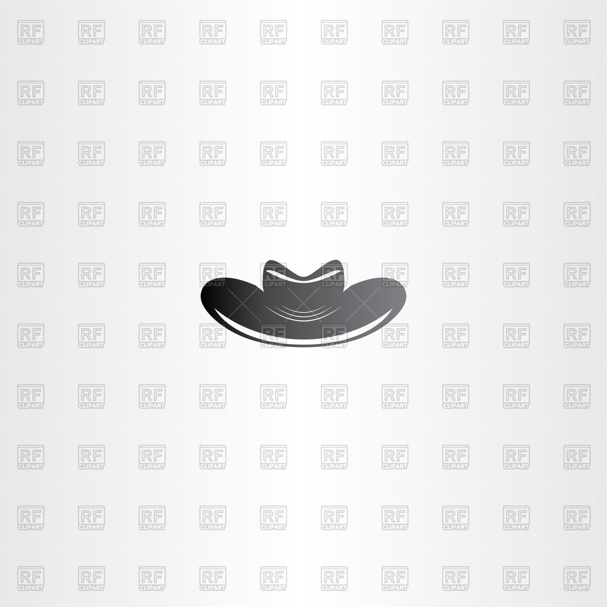 1200x1200 Cowboy Hat Icon Vector Image Of Signs, Symbols, Maps Blaskorizov