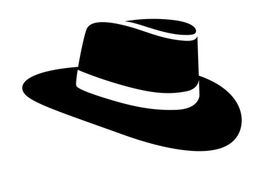 373x240 Cowboy Hat Or Stetson Hat Flat Icon For Apps And Websites