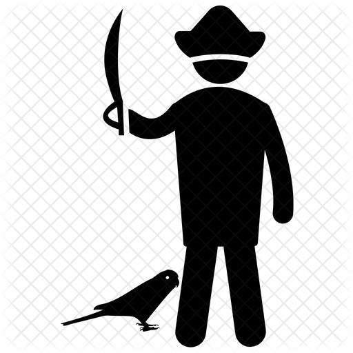 512x512 Cowboy Icon Of Glyph Style