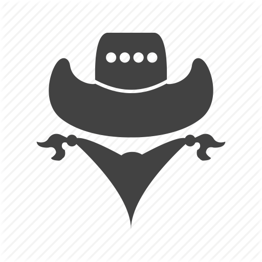 512x512 Bandit, Burglar, Cowboy, Hat, Thief, West, Western Icon