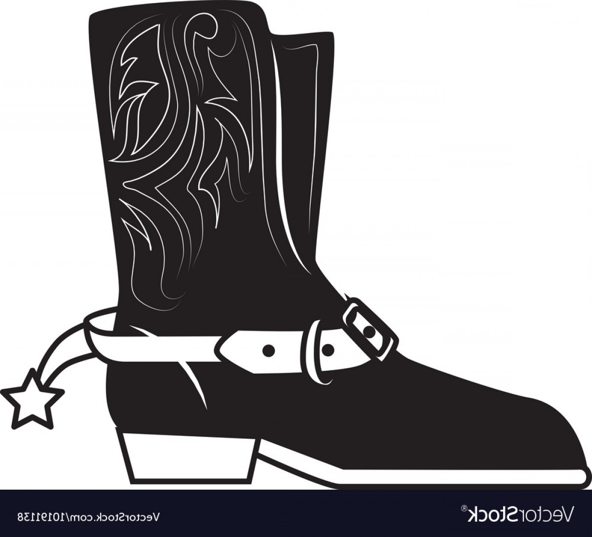 1200x1088 Boot Shoes West Cowboy Icon Graphic Vector Soidergi