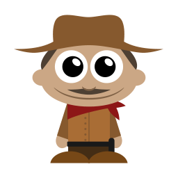 256x256 Cowboy Icon People Iconset Martin Berube