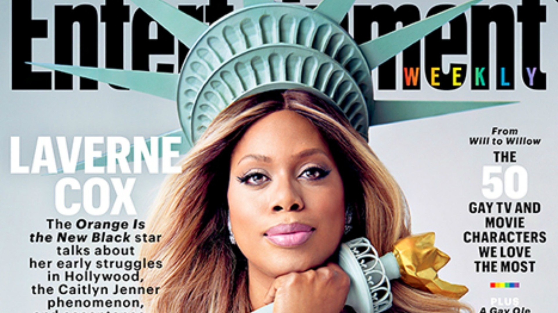 1920x1080 Laverne Cox Sends Powerful Message Dressed As An American Icon