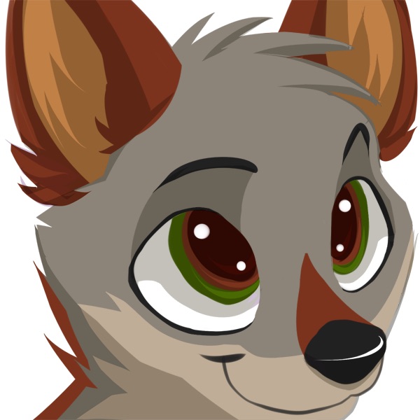 600x600 Cutie Coyote Icon