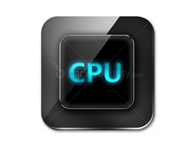 640x480 Computer Processor, Cpu Icon