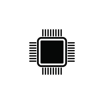 416x416 Cpu Computers Processor Vector Stock Vectors