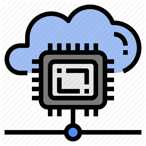 512x512 Cloud, Cpu, Infrastructure, Processor, Server, Virtual Icon