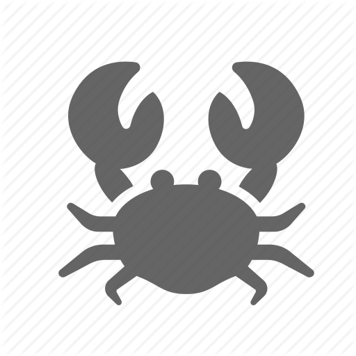 512x512 Chela, Claw, Crab, Crustacean, Food, Shellfish Icon