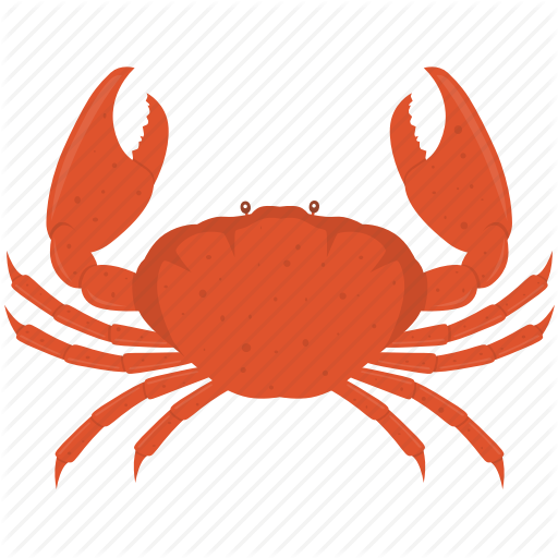 512x512 Crab, Fish, Food, Meal, Sand, Sea, Seafood Icon
