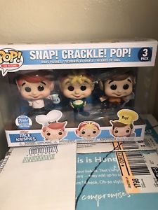 225x300 Funko Pop Rice Krispies Ad Icon Pack Snap! Crackle! Pop! Ebay
