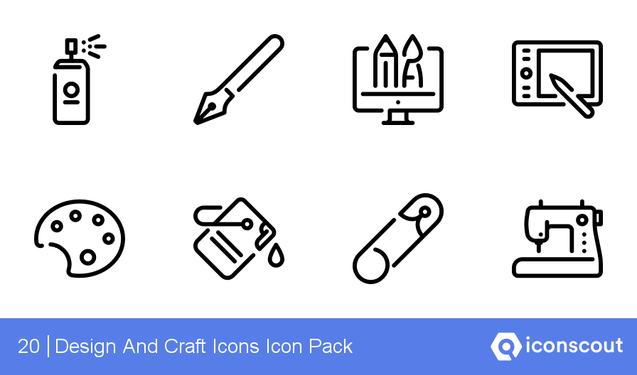 896x528 Download Design And Craft Icons Icon Pack