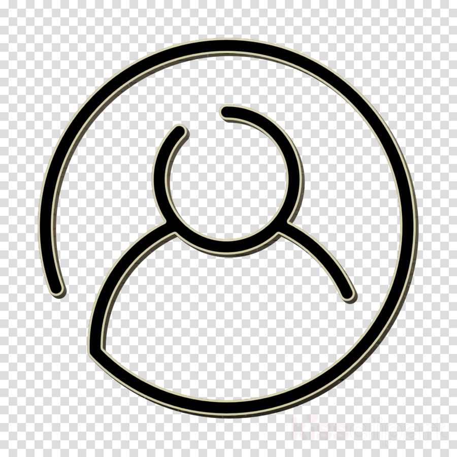 900x900 User Icon Avatar Icon Web Navigation Line Craft Icon Clipart