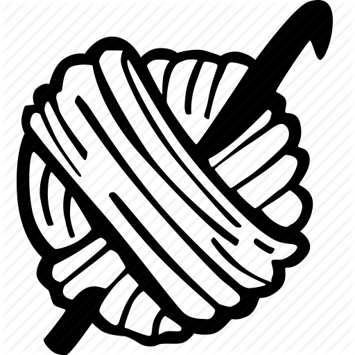 512x512 Art, Arts And Crafts, Craft, Crochet, Doodle, Hobby, Yarn Icon