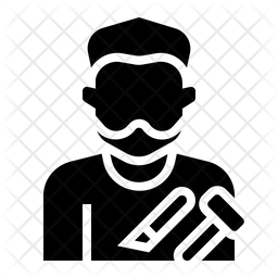 256x256 Craftsman Icon Of Glyph Style