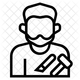 256x256 Craftsman Icon Of Line Style