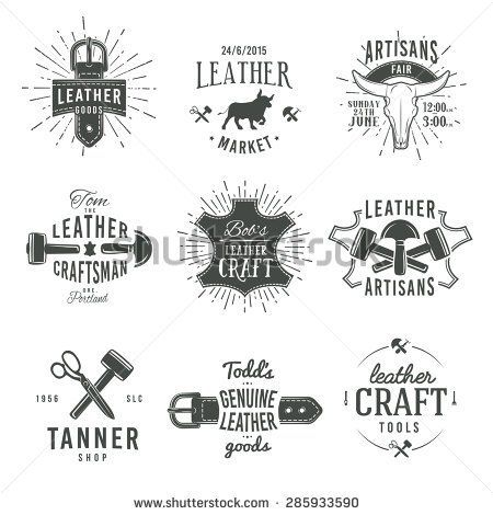 450x470 Second Set Of Grey Vector Vintage Craftsman Logo Designs, Retro