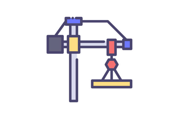 580x386 Crane Icon Graphic
