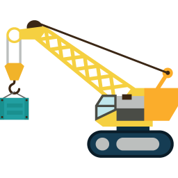 256x256 Construction Crane Icon Myiconfinder