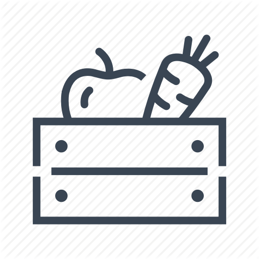 512x512 Crate, Fruit, Organic, Vegetable Icon