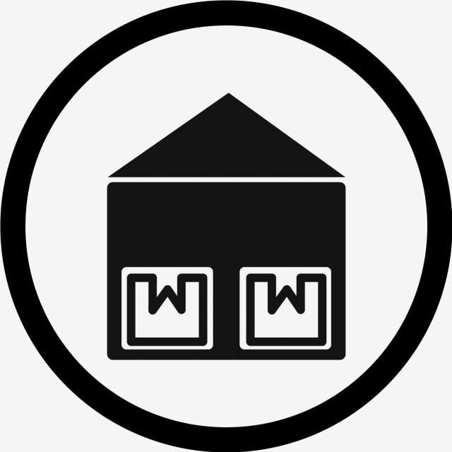 640x640 Vector Storage Unit Icon, Crate Icon, Box Icon, Storage Unit Icon