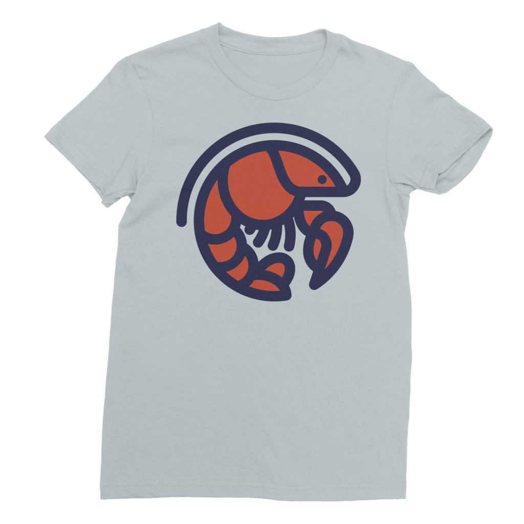 1024x1024 Crawfish Icon Womens Tee