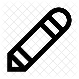 256x256 Crayon Icon Of Line Style