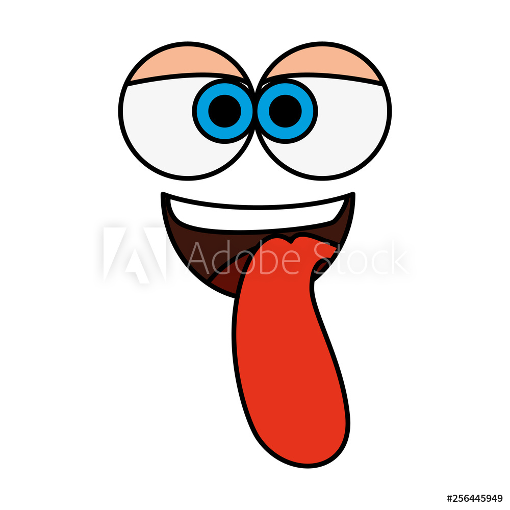 1000x1000 Photo Art Print Crazy Face Emoticon Icon Europosters