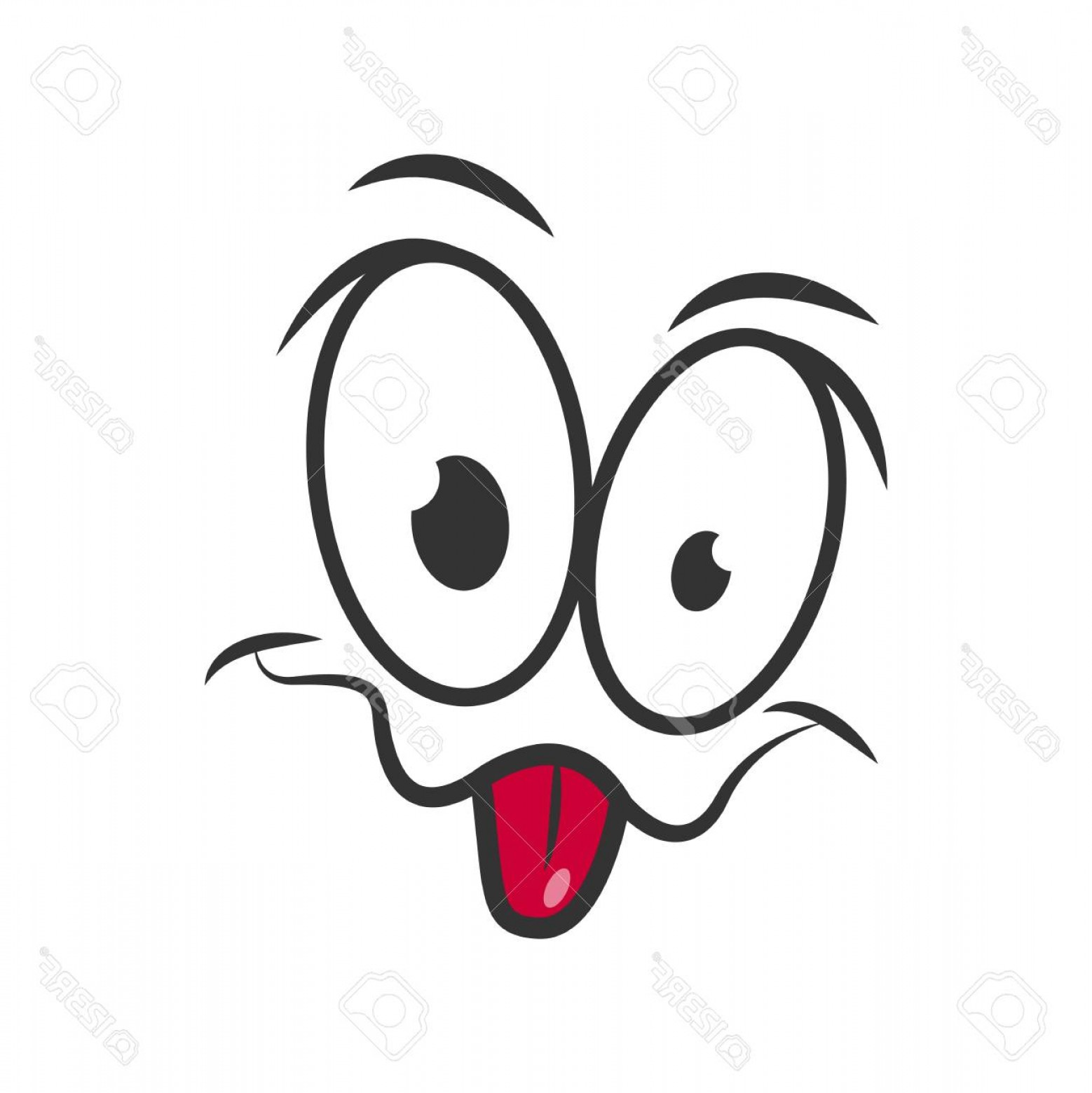 Crazy Face Icon at Vectorified.com | Collection of Crazy Face Icon free ...
