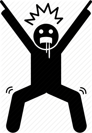 Crazy, Insane, Insanity, Mad, Maniac, Person Icon 354x512 Crazy, Insane, Insanity, Mad, Maniac, Person Icon