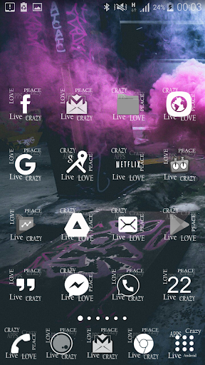 288x512 Crazy Icon Pack Graffiti Style Latest Version Apk