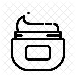 256x256 Cream Icon Of Doodle Style